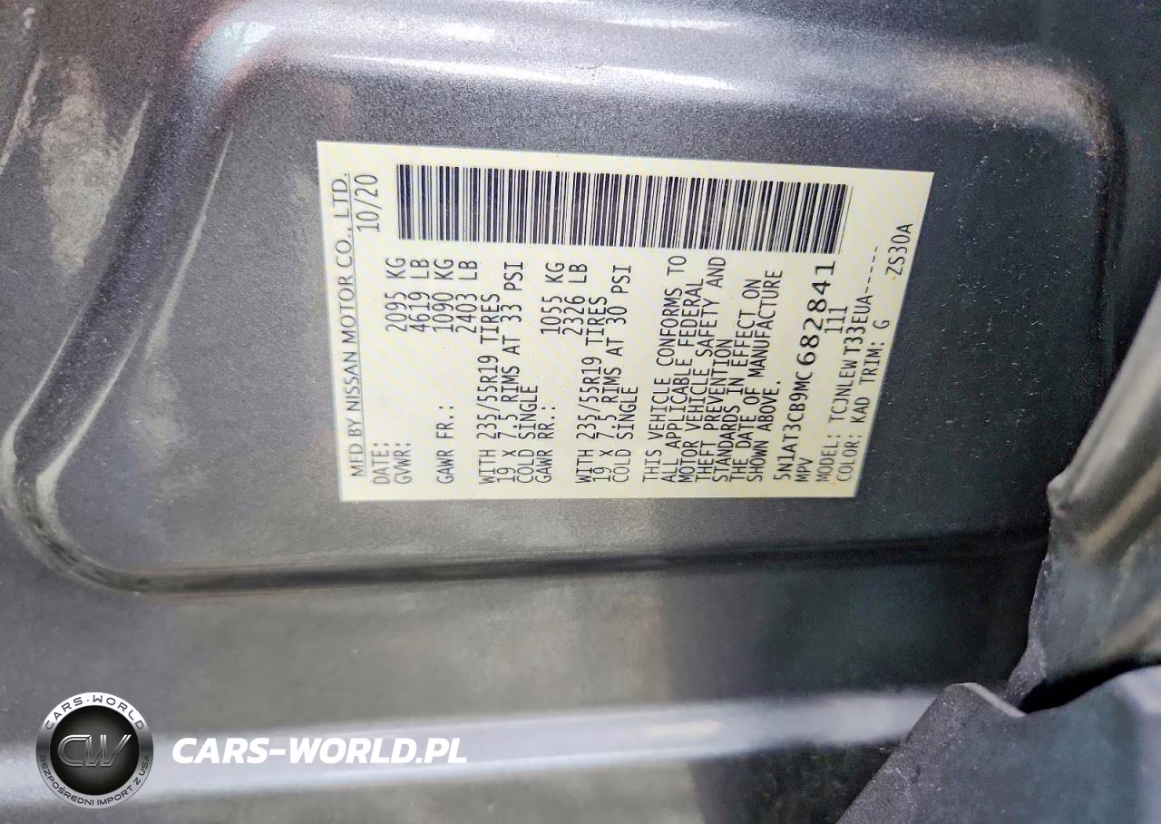 2021 Nissan Rogue Sl VIN:5N1AT3CB9MC682841 - 13