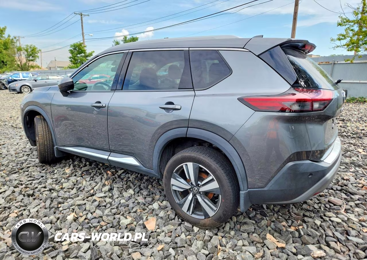 2021 Nissan Rogue Sl VIN:5N1AT3CB9MC682841 - 2