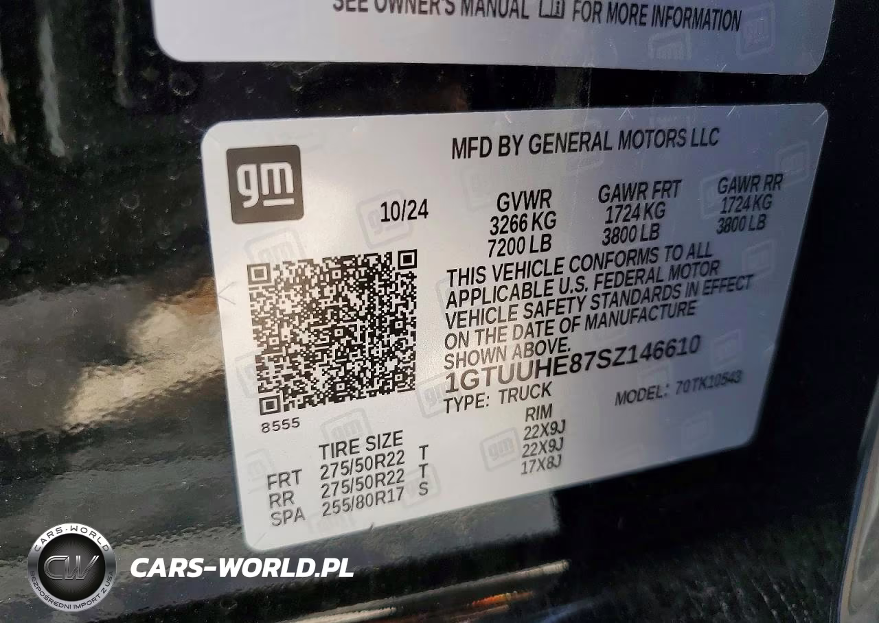 2025 GMC Sierra K1500 Denali Ultimate VIN:1GTUUHE87SZ146610 - 12