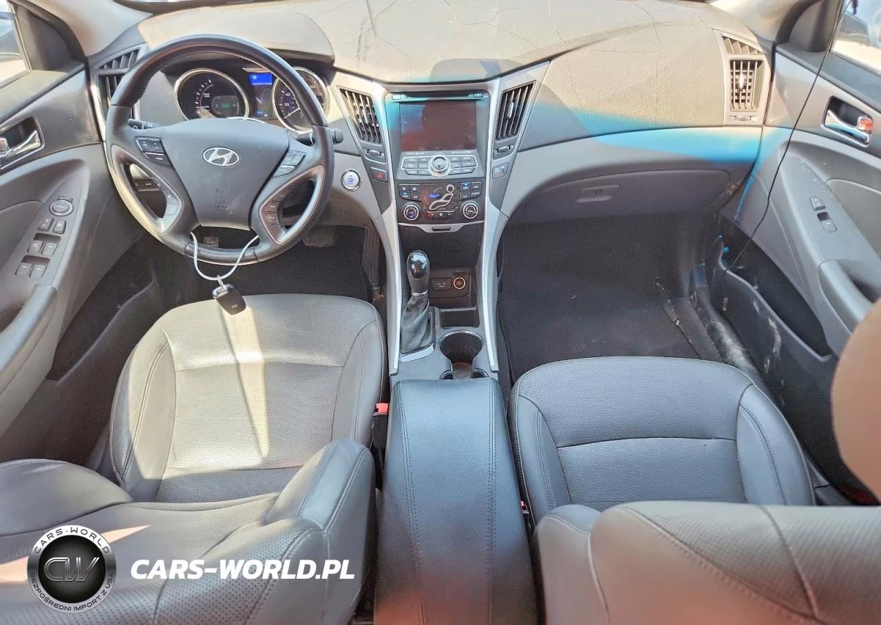 2012 Hyundai Sonata Hybrid VIN:KMHEC4A40CA045732 - 8