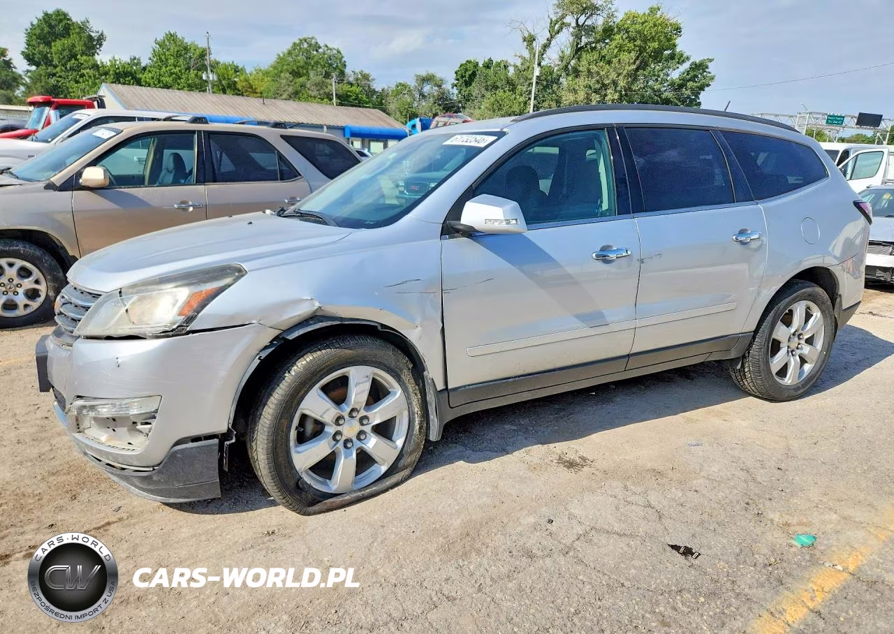 2017 Chevrolet Traverse Lt VIN:1GNKRGKD2HJ214864 - 1