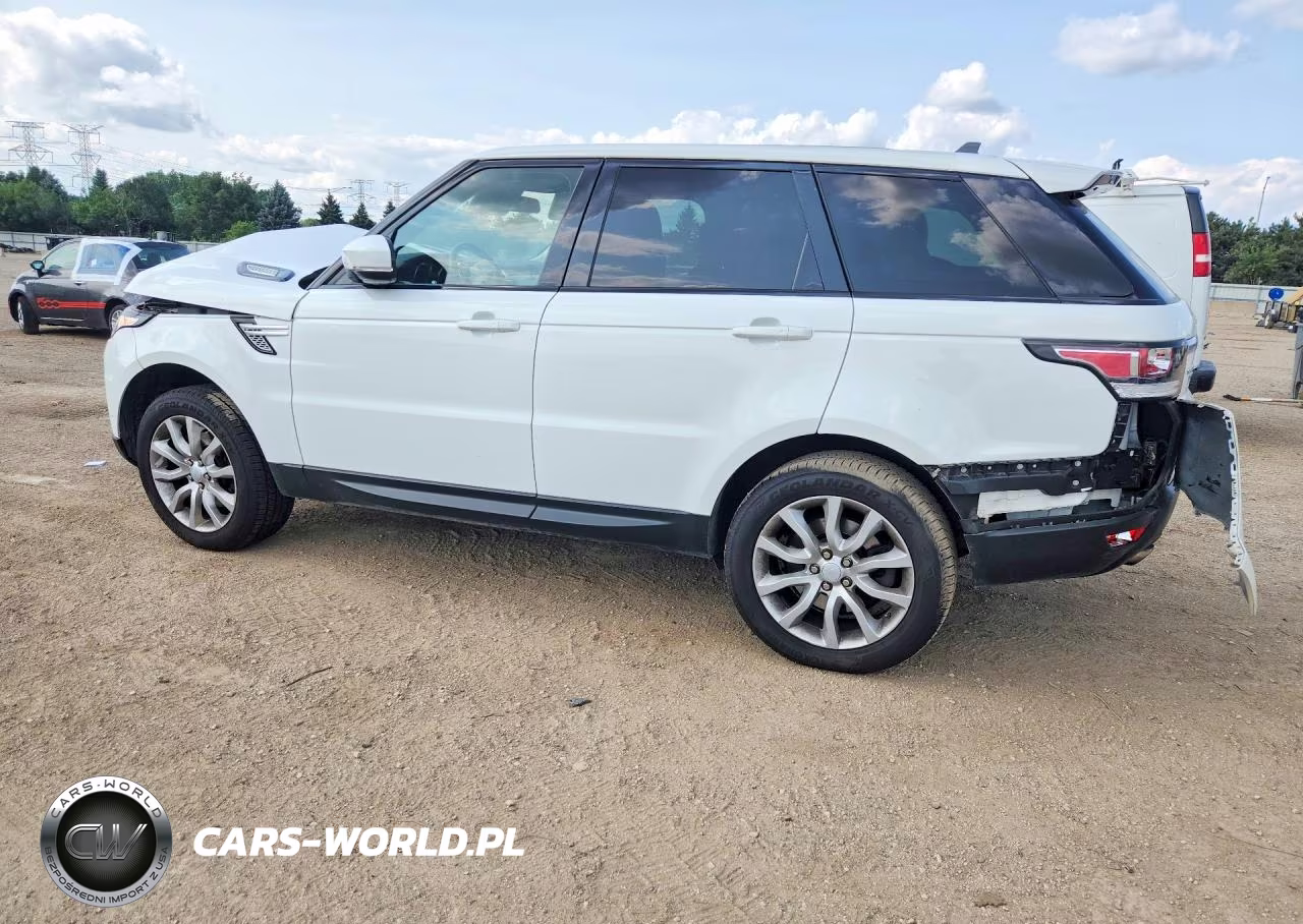 2016 Land Rover Range Rover Sport Hse VIN:SALWR2PF9GA124013 - 2