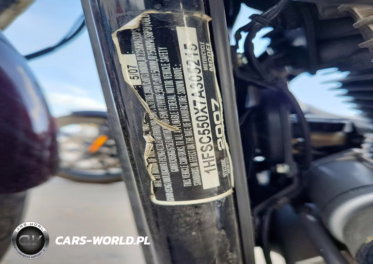 2007 Honda Vtx1300 C VIN:1HFSC550X7A305215 - 8