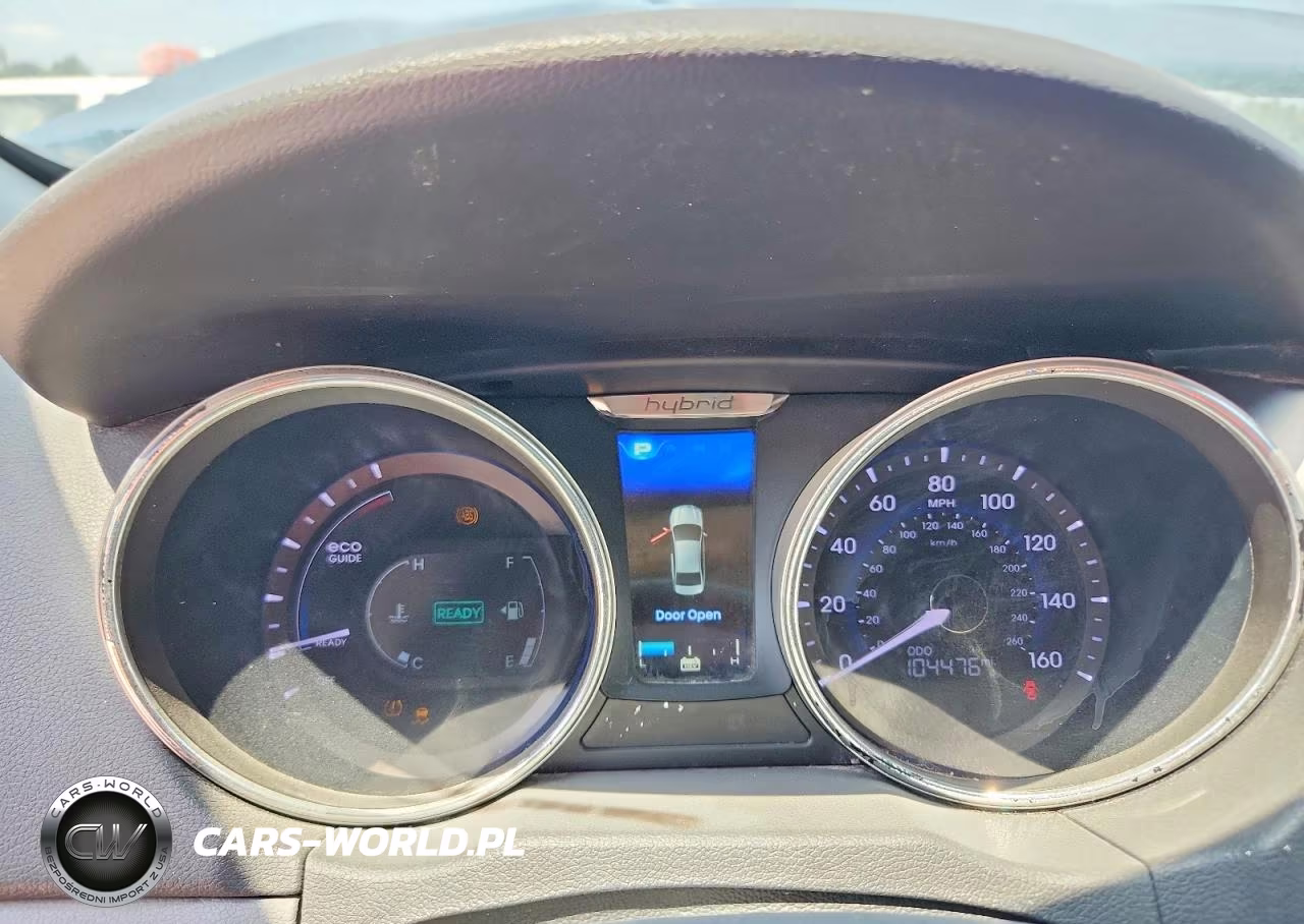 2013 Hyundai Sonata Hybrid VIN:KMHEC4A44DA098838 - 9