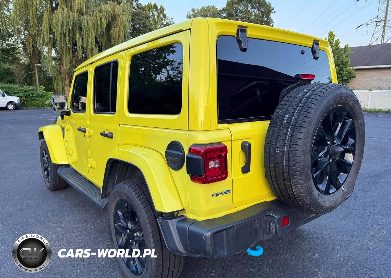 2022 Jeep Wrangler Unlimited Sahara 4Xe VIN:1C4JJXP63NW275287 - 2