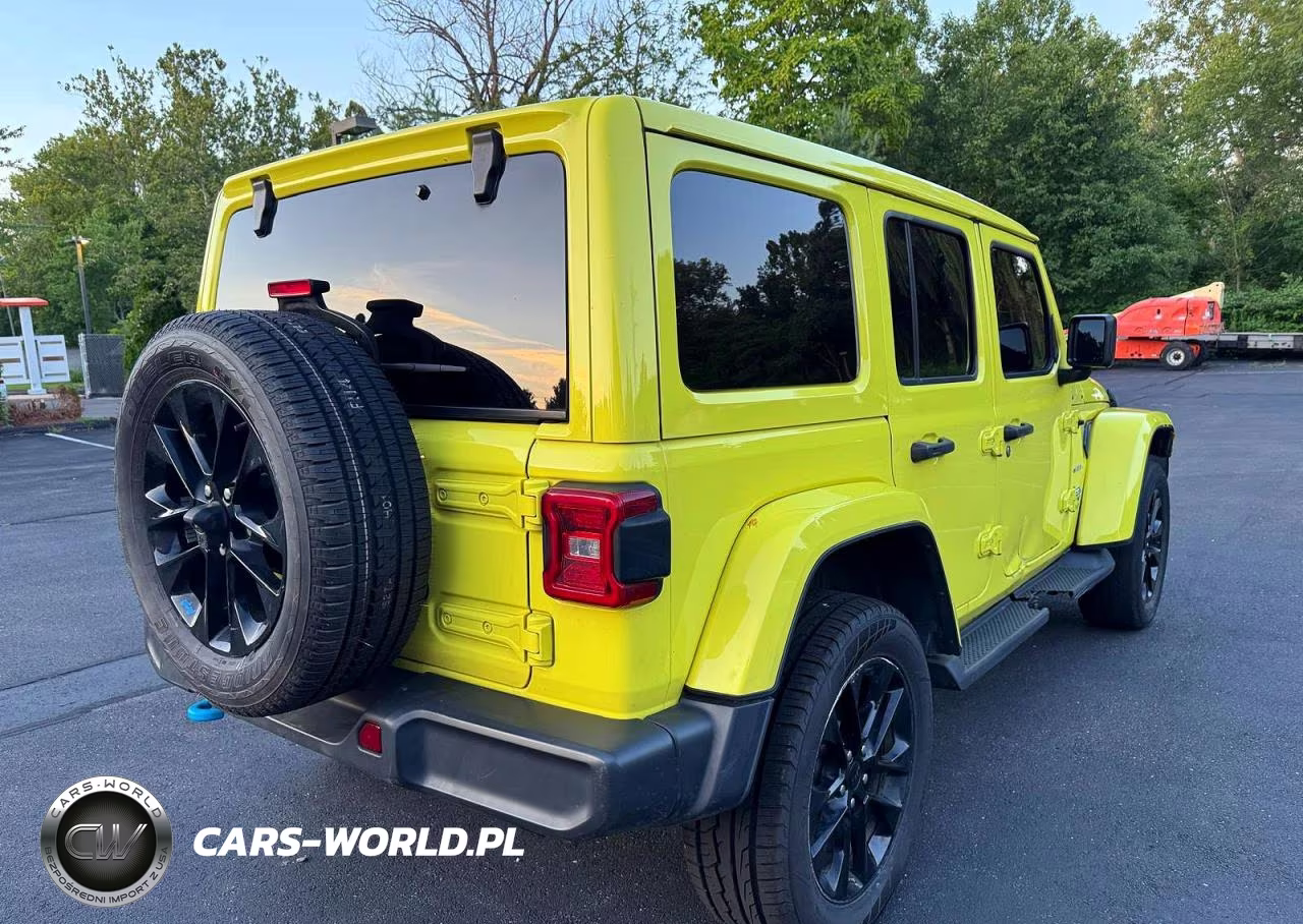 2022 Jeep Wrangler Unlimited Sahara 4Xe VIN:1C4JJXP63NW275287 - 3