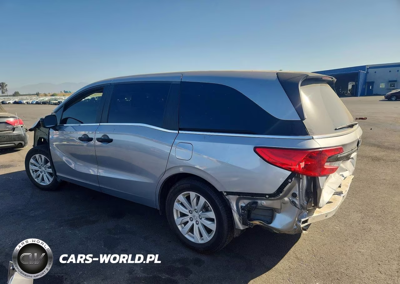 2021 Honda Odyssey Lx VIN:5FNRL6H29MB043072 - 2