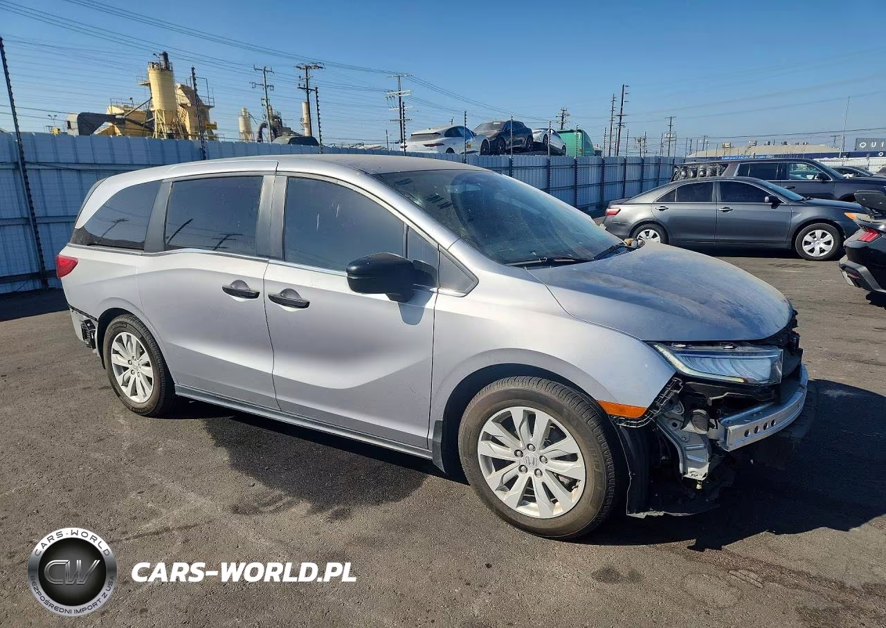 2021 Honda Odyssey Lx VIN:5FNRL6H29MB043072 - 4
