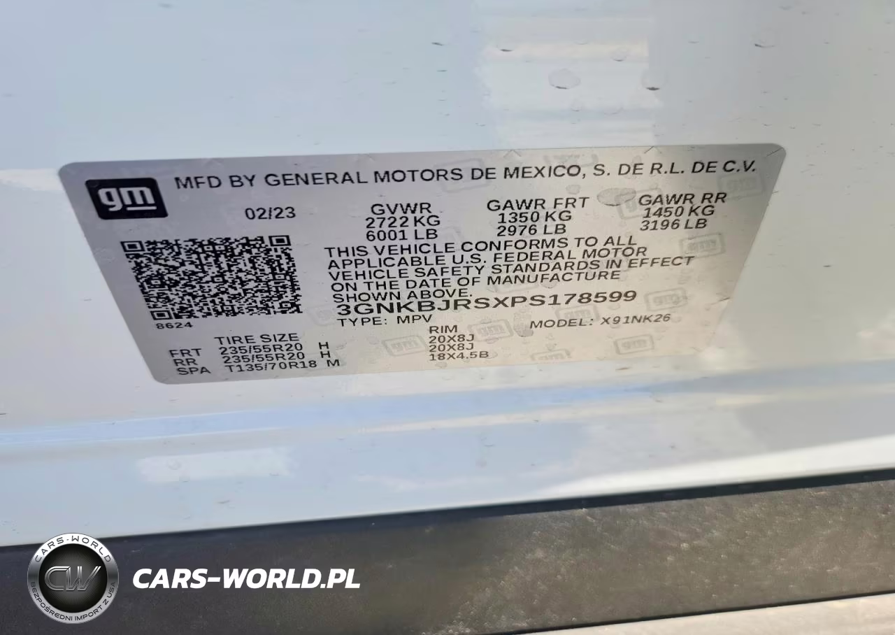 2023 Chevrolet Blazer 3Lt VIN:3GNKBJRSXPS178599 - 14