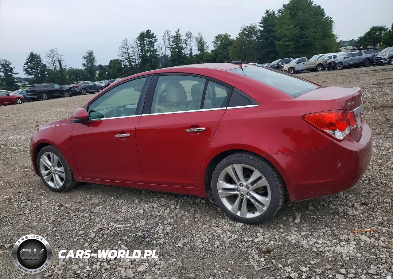 2011 Chevrolet Cruze Ltz VIN:1G1PH5S99B7183742 - 2