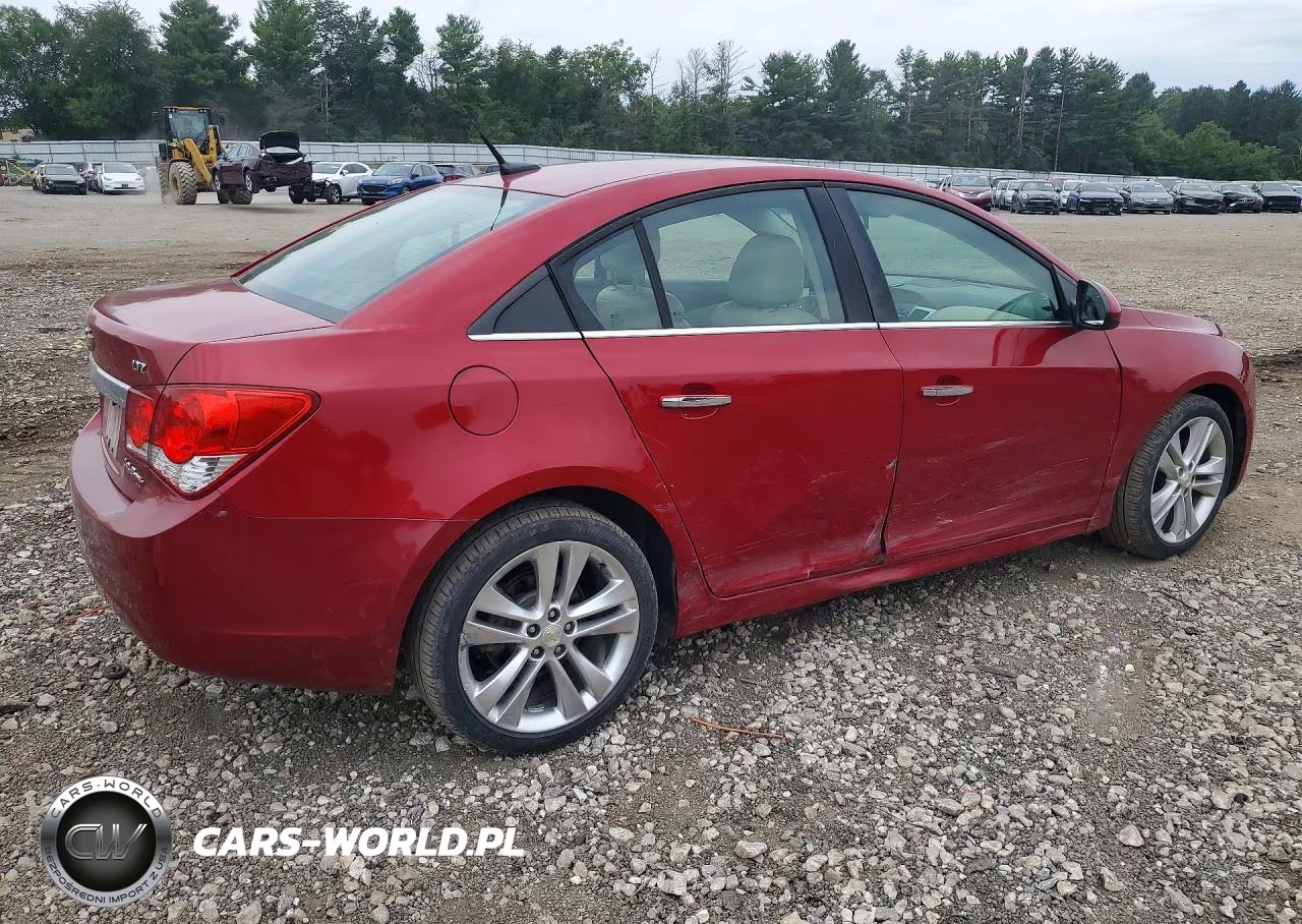 2011 Chevrolet Cruze Ltz VIN:1G1PH5S99B7183742 - 3