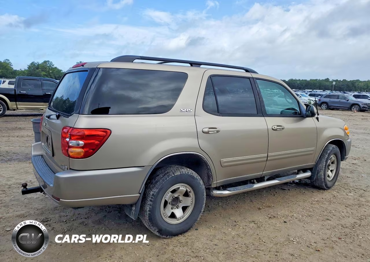 2002 Toyota Sequoia Sr5 VIN:5TDZT34AX2S135599 - 3