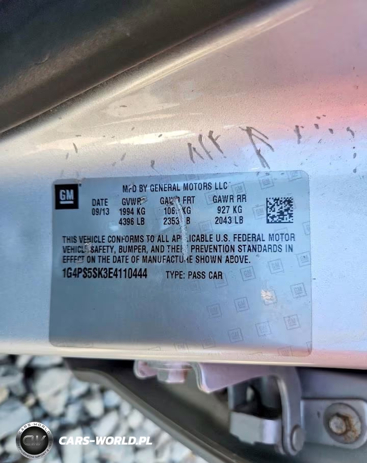2014 Buick Verano VIN:1G4PS5SK3E4110444 - 13