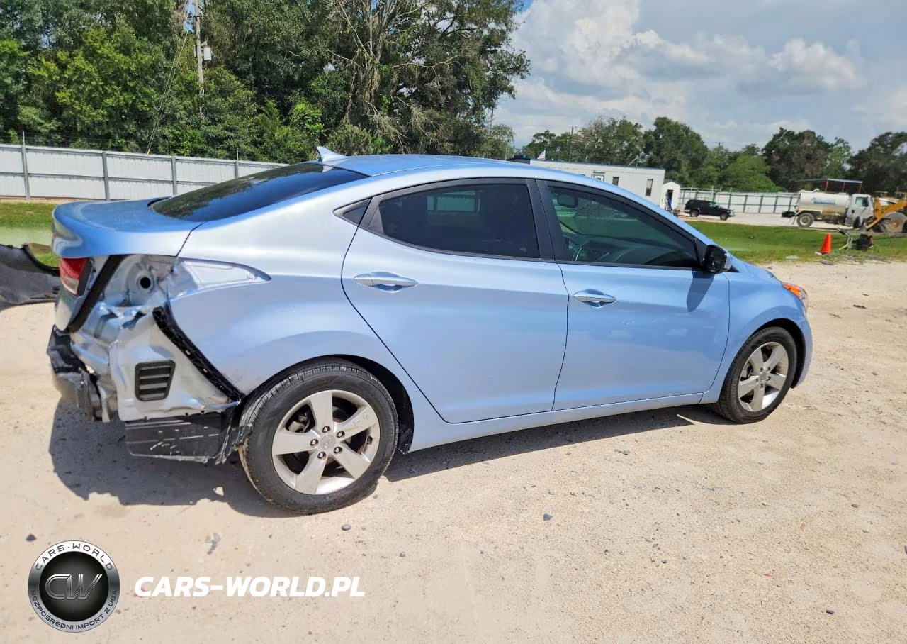 2012 Hyundai Elantra Gls VIN:KMHDH4AE2CU314057 - 3