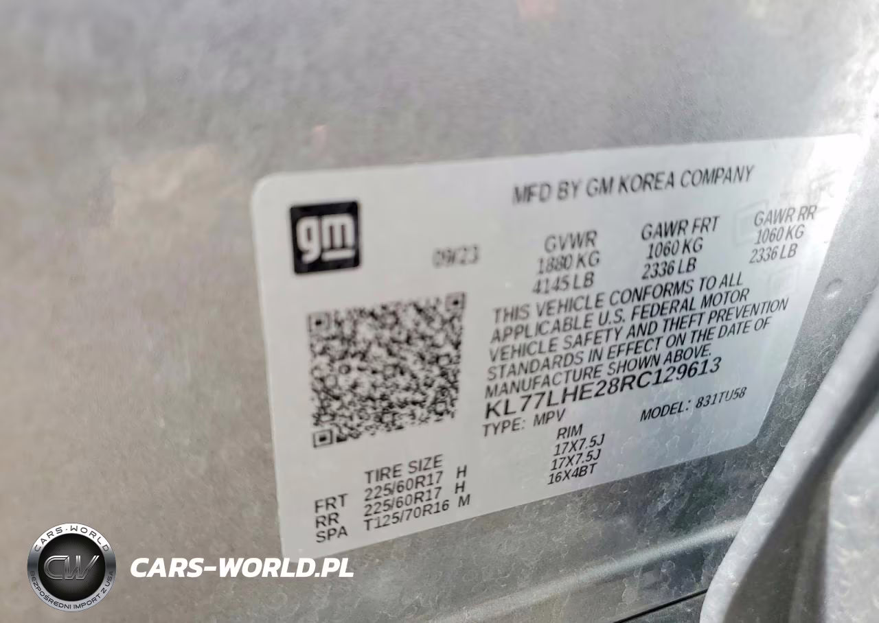 2024 Chevrolet Trax 1Lt VIN:KL77LHE28RC129613 - 13