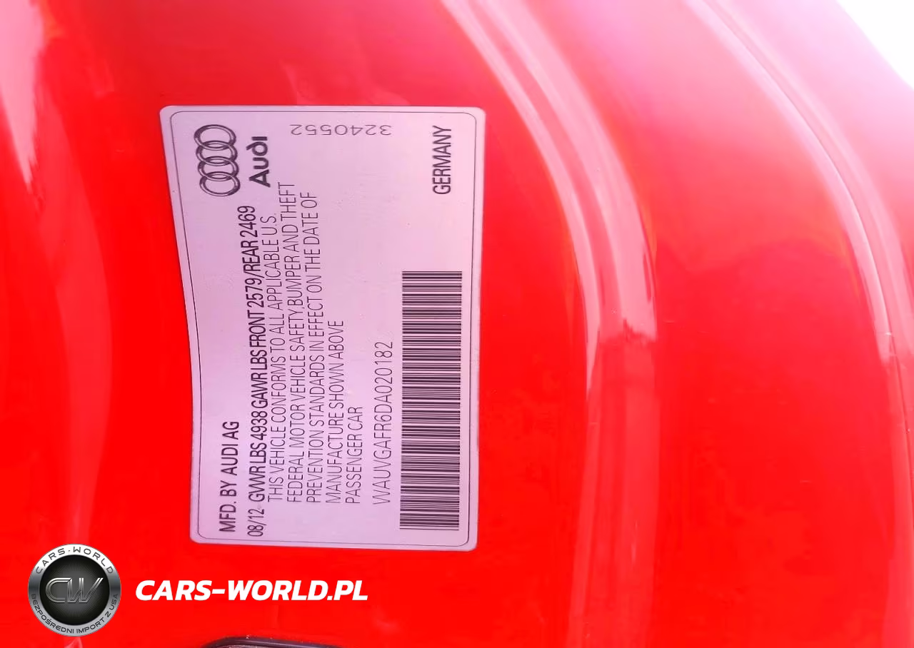 2013 Audi S5 Prestige VIN:WAUVGAFR6DA020182 - 12