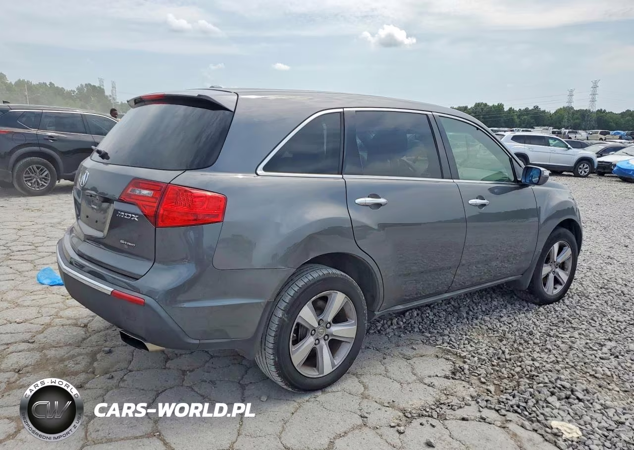 2012 Acura Mdx Technology VIN:2HNYD2H36CH510459 - 3
