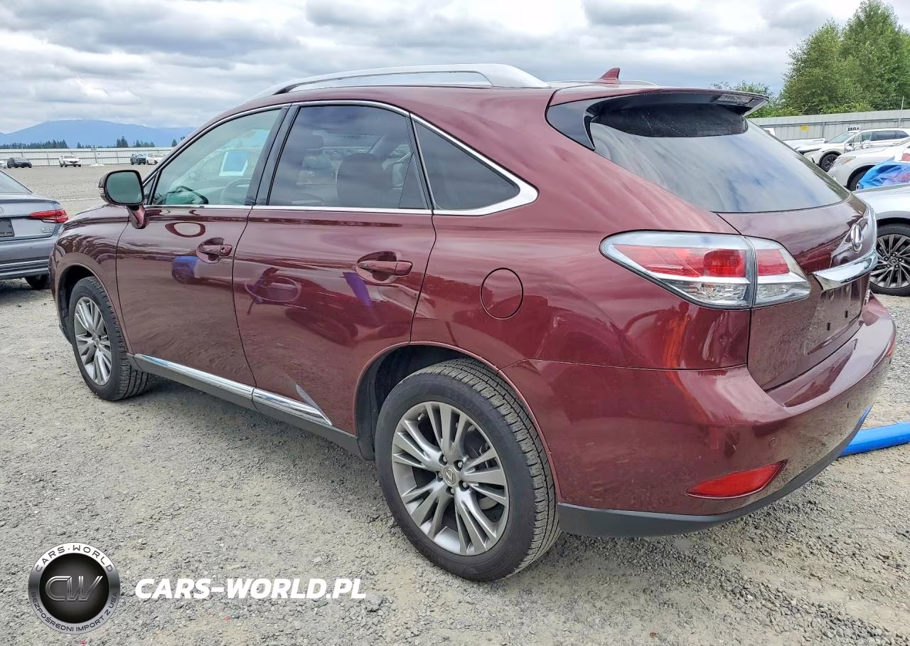 2013 Lexus Rx 350 Base VIN:2T2BK1BA0DC176505 - 2