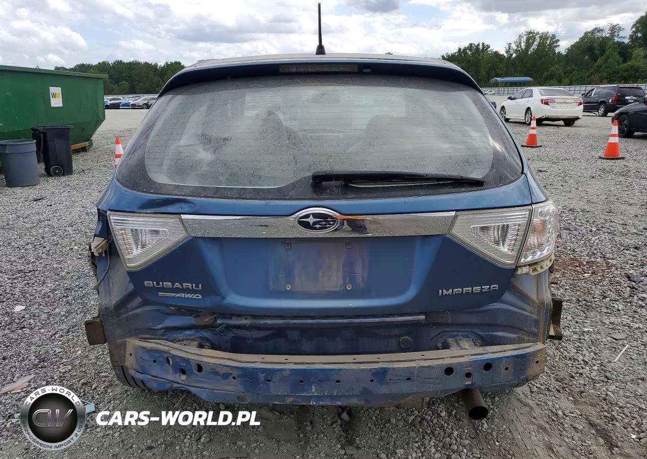 2009 Subaru Impreza 2.5I Premium VIN:JF1GH60689H815680 - 6