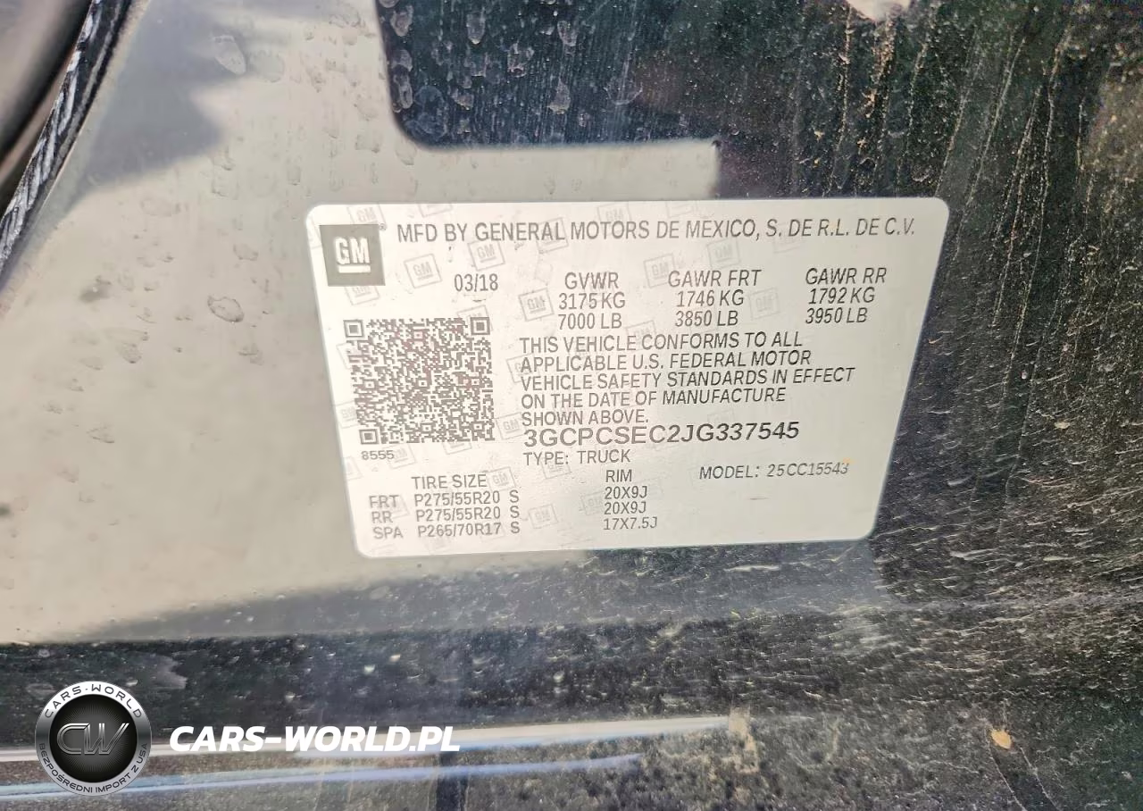 2018 Chevrolet Silverado C1500 Ltz VIN:3GCPCSEC2JG337545 - 12