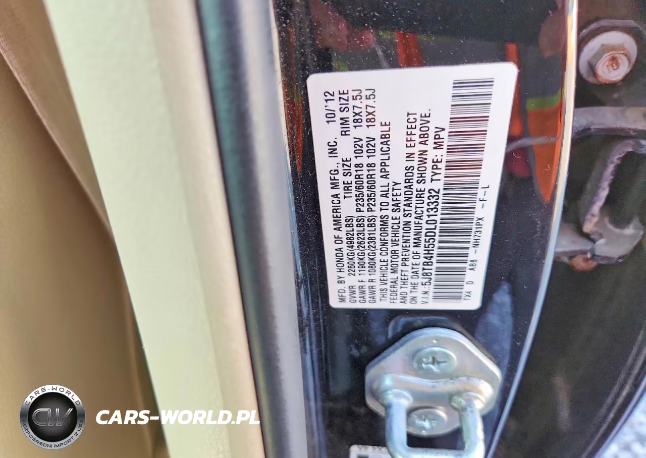 2013 Acura Rdx Technology VIN:5J8TB4H55DL013332 - 13