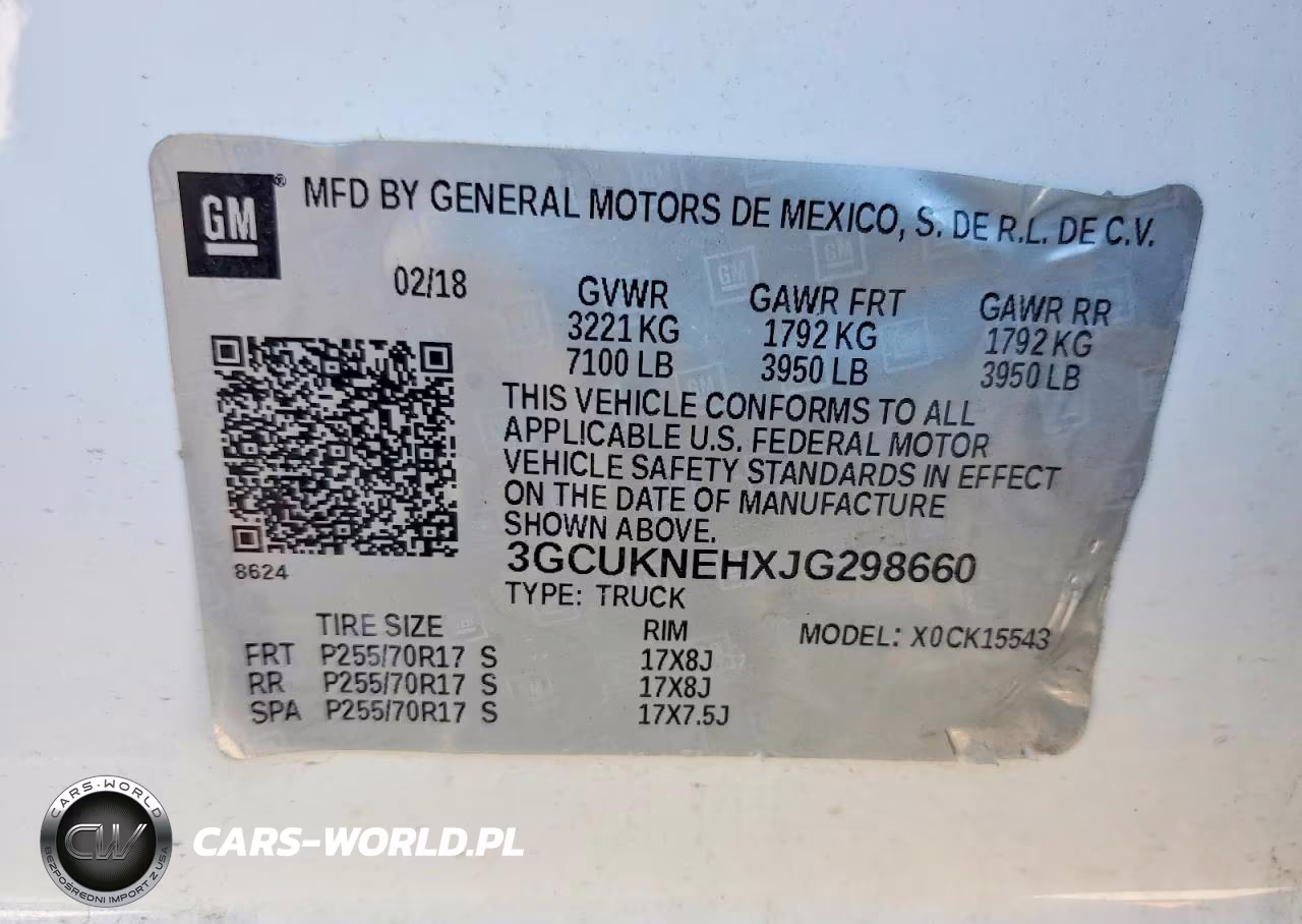 2018 Chevrolet Silverado K1500 VIN:3GCUKNEHXJG298660 - 12