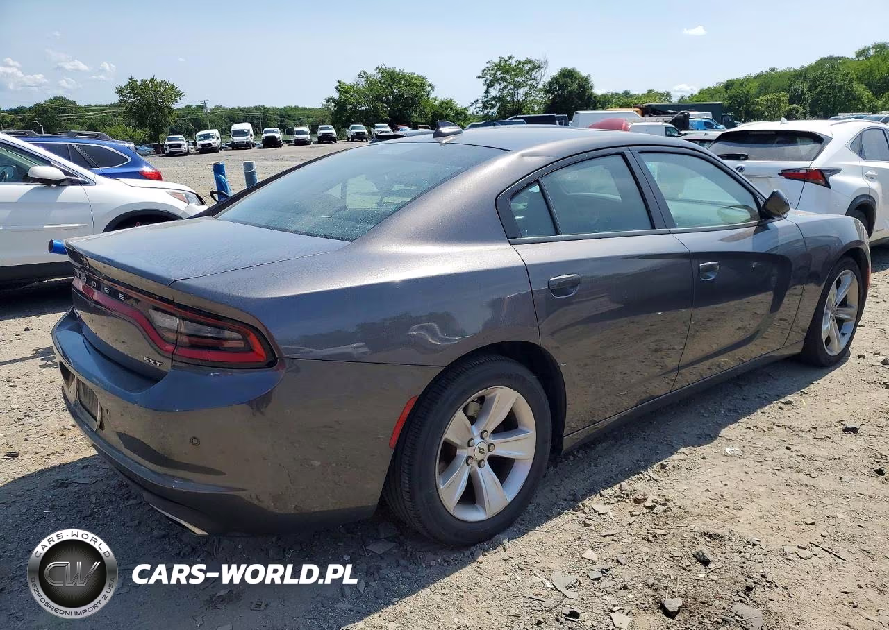 2018 Dodge Charger Sxt Plus VIN:2C3CDXHG2JH135462 - 3
