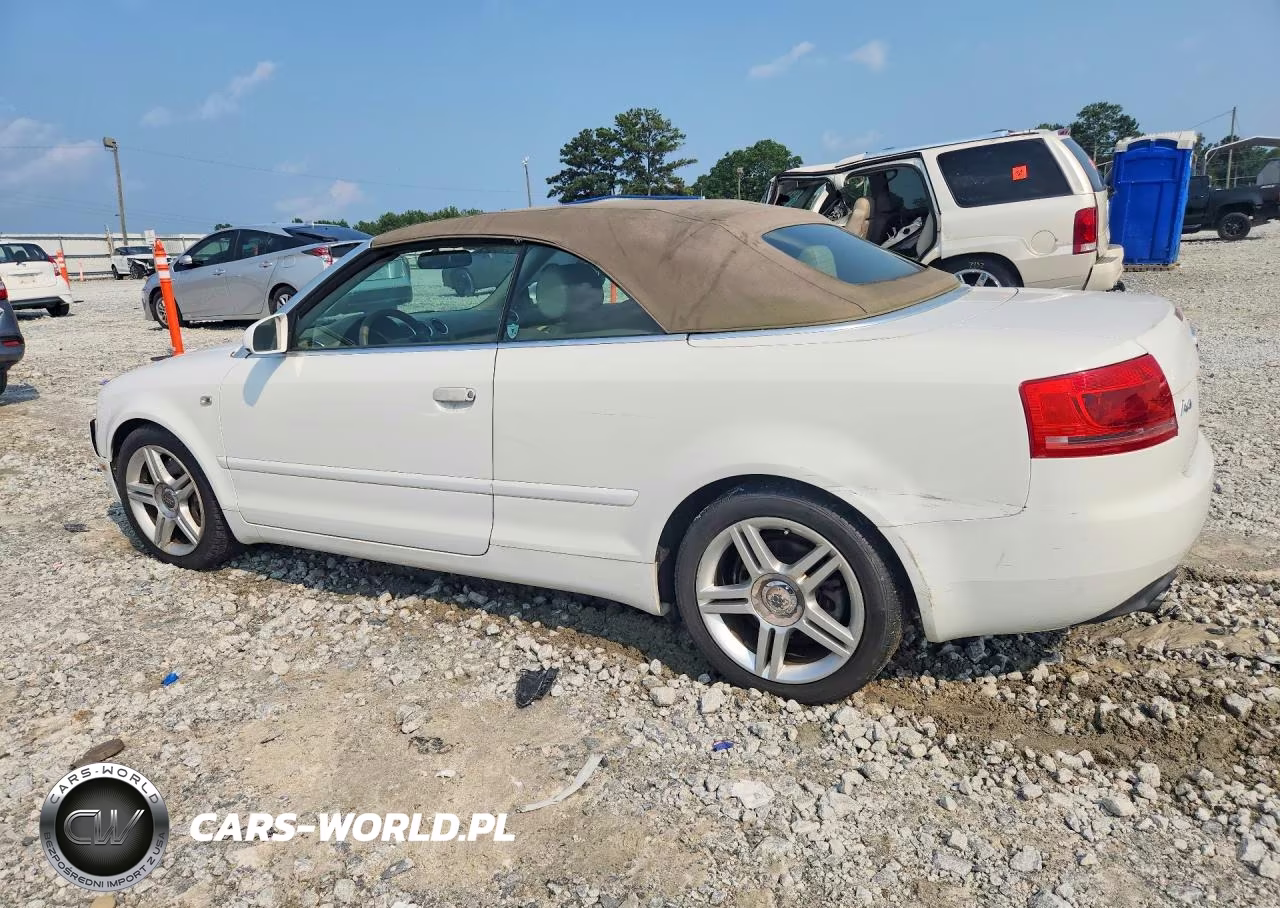 2008 Audi A4 2.0T Cabriolet VIN:WAUAF48H68K015703 - 2