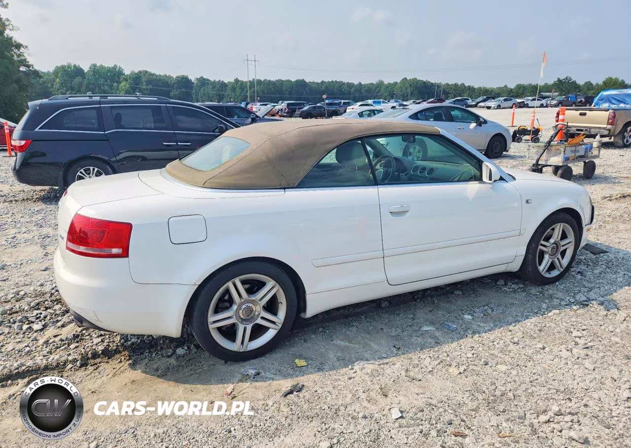 2008 Audi A4 2.0T Cabriolet VIN:WAUAF48H68K015703 - 3