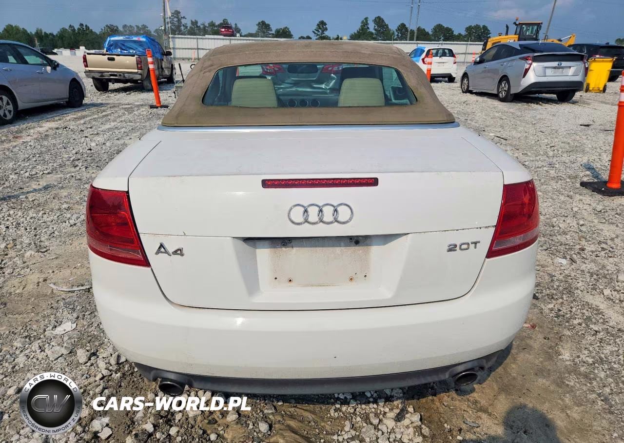 2008 Audi A4 2.0T Cabriolet VIN:WAUAF48H68K015703 - 6