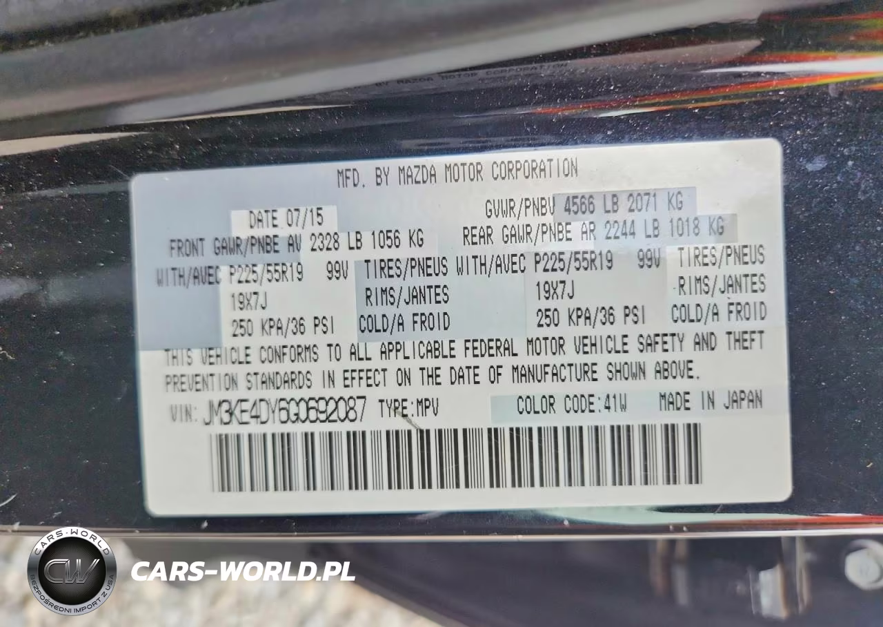 2016 Mazda Cx-5 Gt VIN:JM3KE4DY6G0692087 - 13