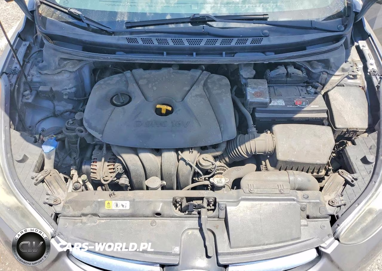 2013 Hyundai Elantra Gls VIN:5NPDH4AE1DH194980 - 11