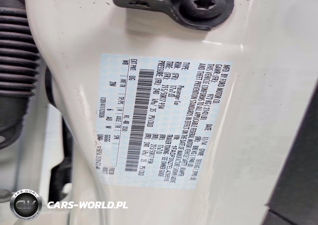 2014 Ford Focus Titanium VIN:1FADP3N27EL439510 - 12
