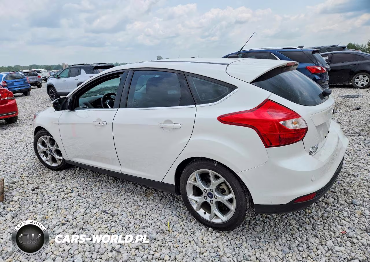 2014 Ford Focus Titanium VIN:1FADP3N27EL439510 - 2