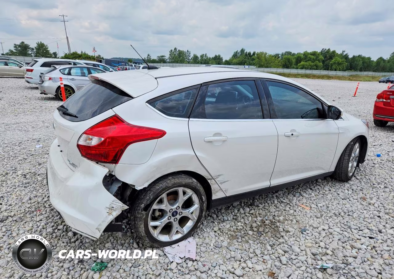 2014 Ford Focus Titanium VIN:1FADP3N27EL439510 - 3