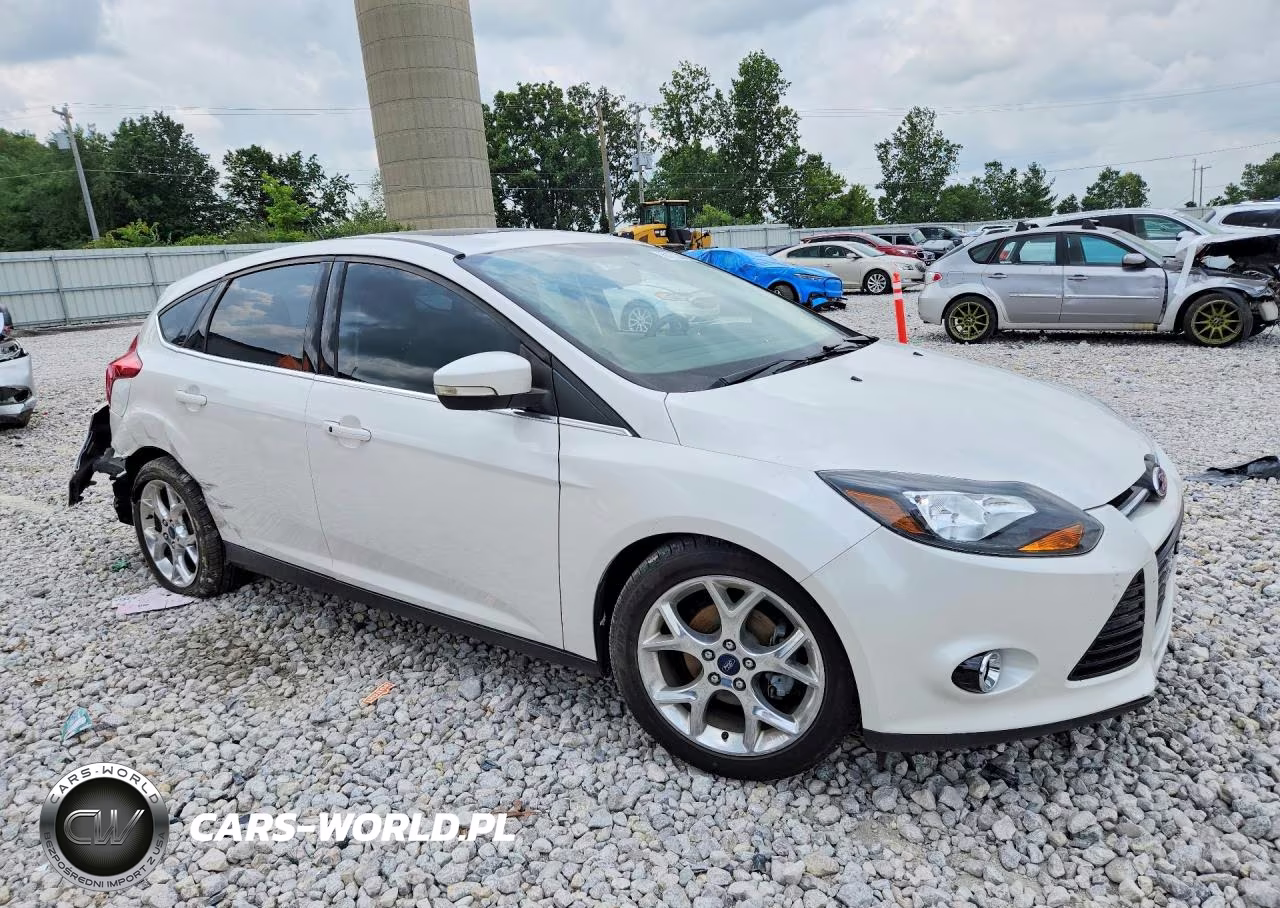 2014 Ford Focus Titanium VIN:1FADP3N27EL439510 - 4