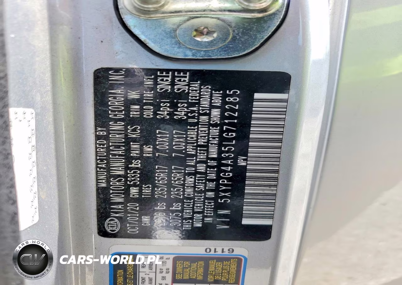 2020 Kia Sorento L VIN:5XYPG4A35LG712285 - 14