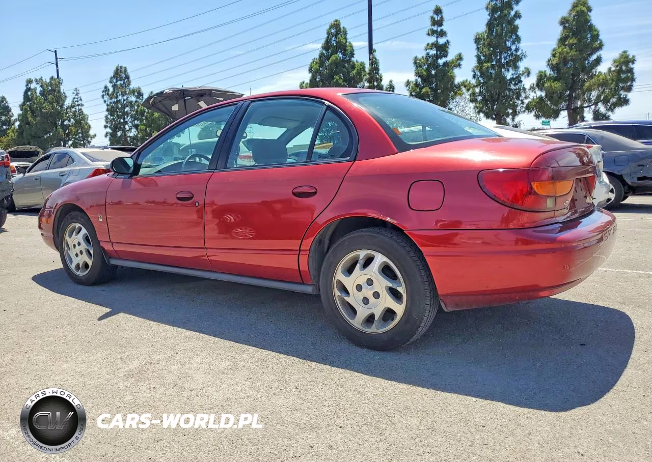 2000 Saturn Sl2 VIN:1G8ZK5278YZ120283 - 2