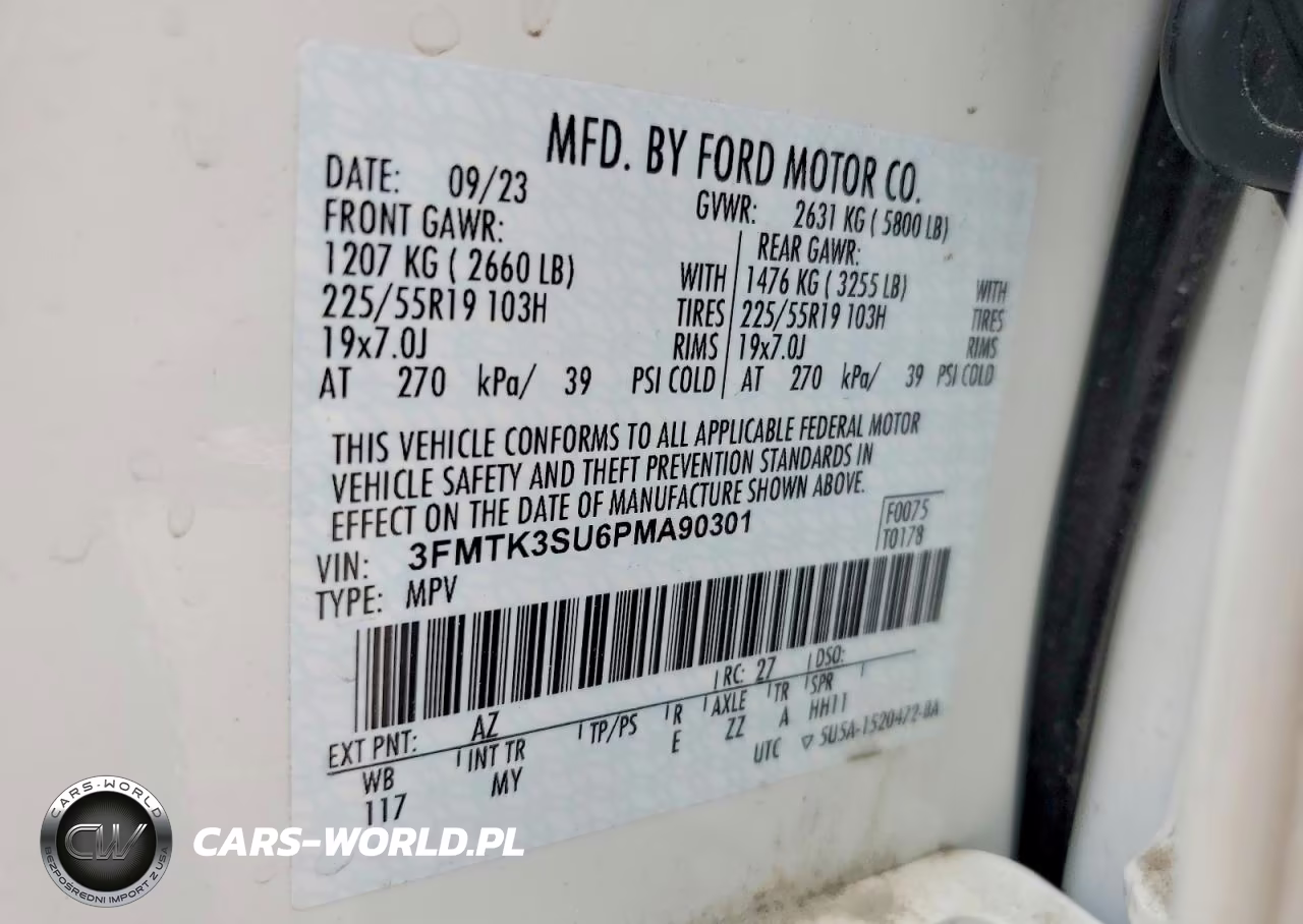 2023 Ford Mustang Mach-E Premium VIN:3FMTK3SU6PMA90301 - 13