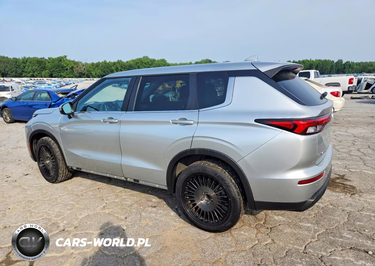 2022 Mitsubishi Outlander Es VIN:JA4J3TA88NZ007244 - 2