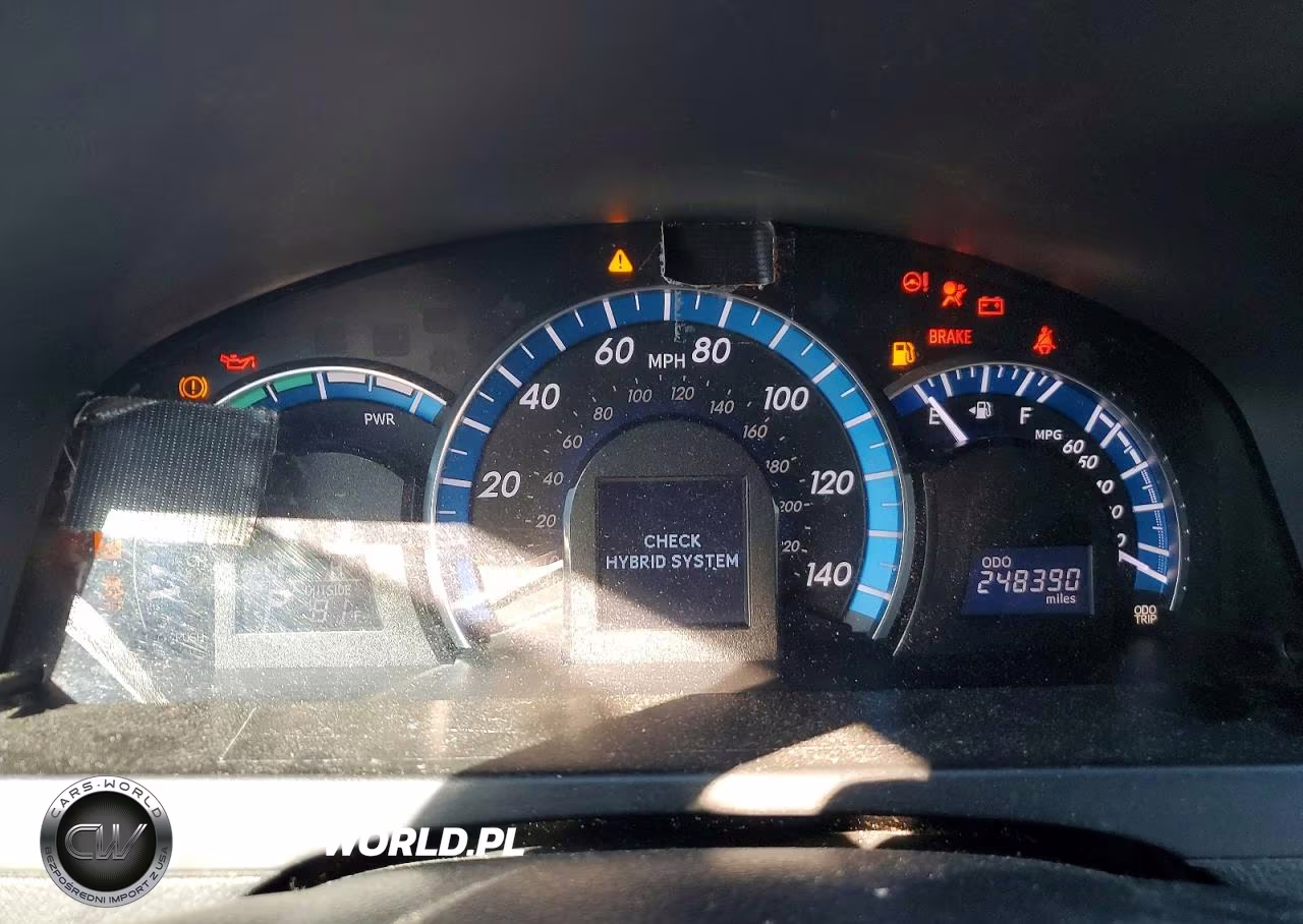 2012 Toyota Camry Hybrid Le VIN:4T1BD1FK5CU009166 - 9