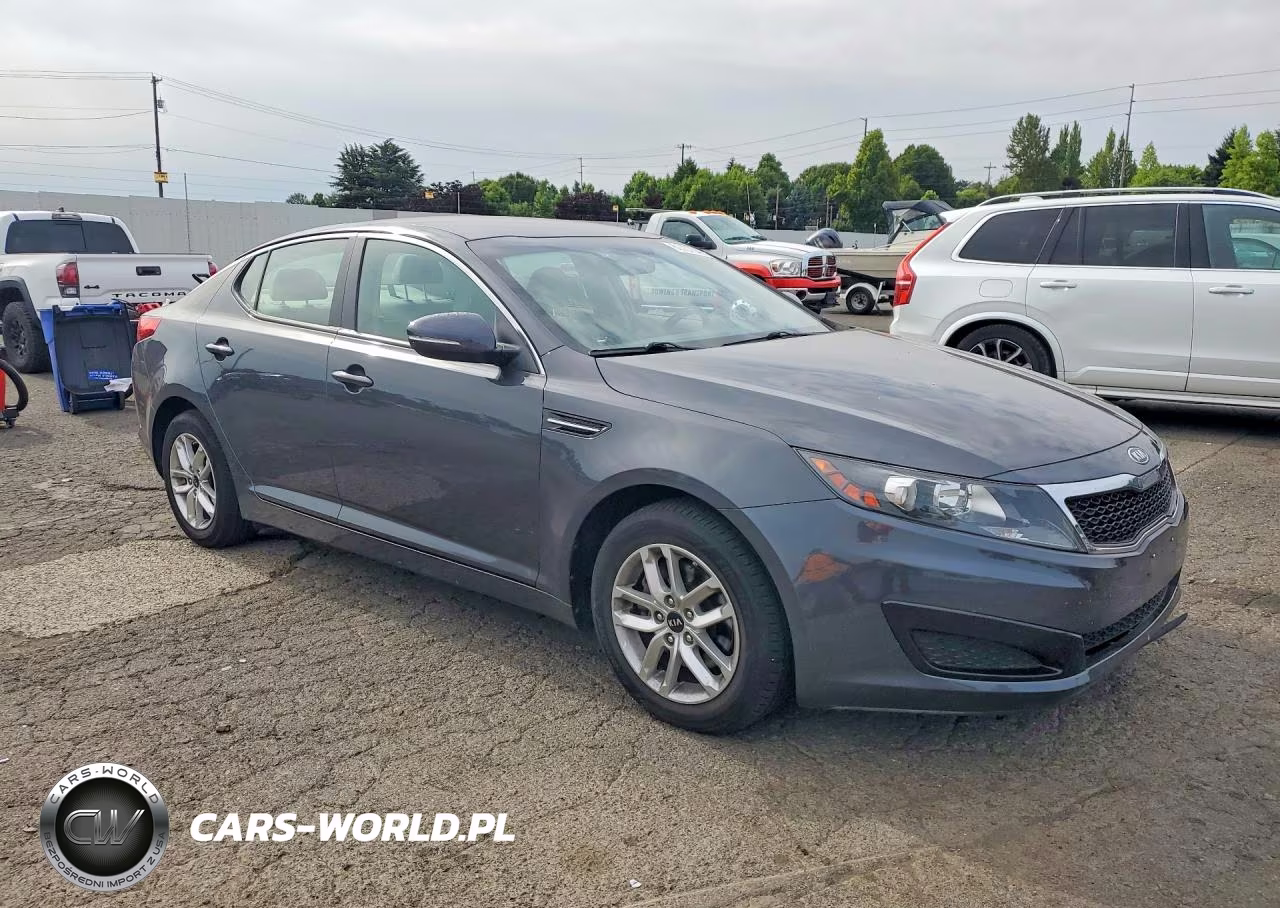 2011 Kia Optima Lx VIN:KNAGM4A77B5147571 - 4