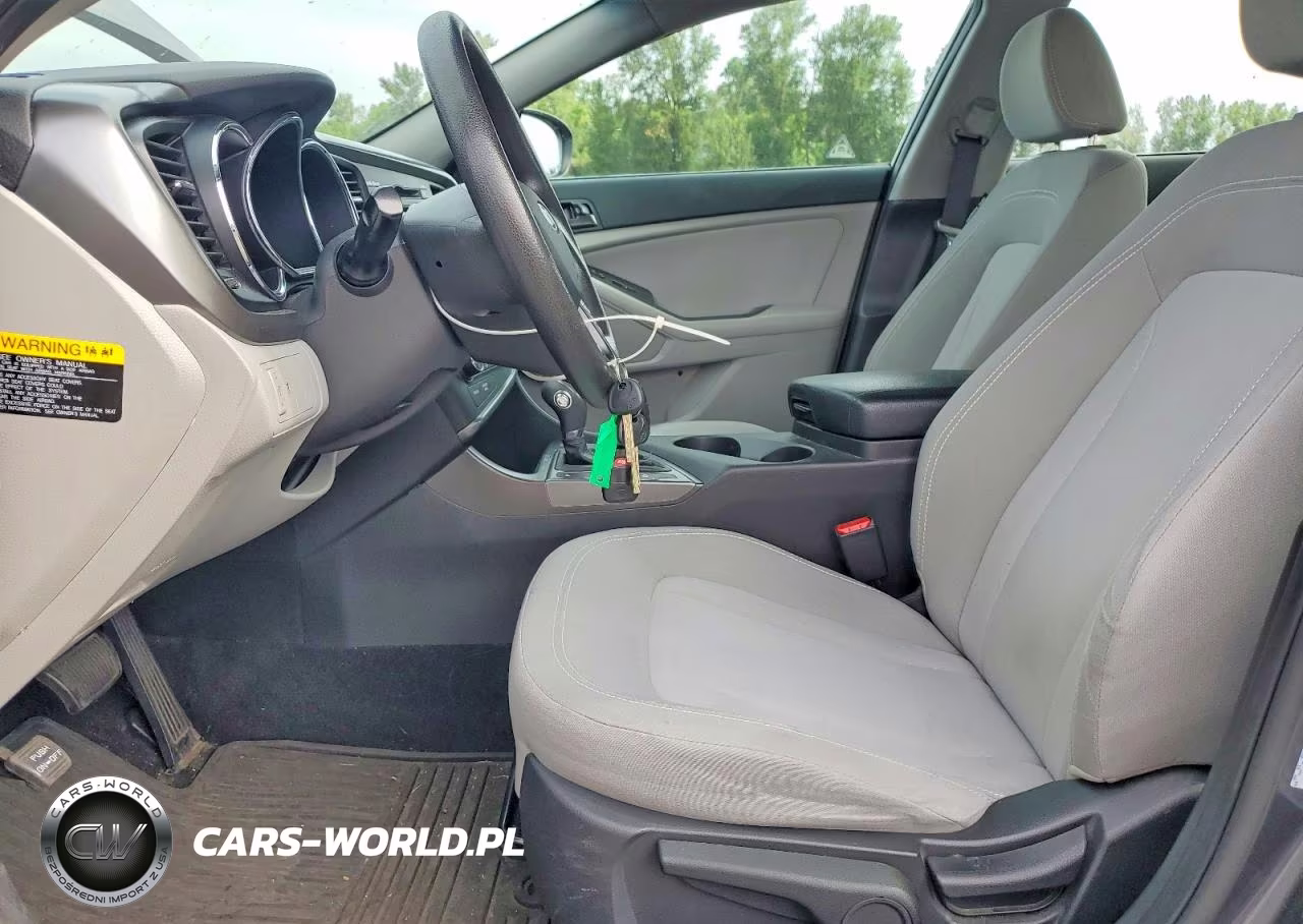 2011 Kia Optima Lx VIN:KNAGM4A77B5147571 - 7