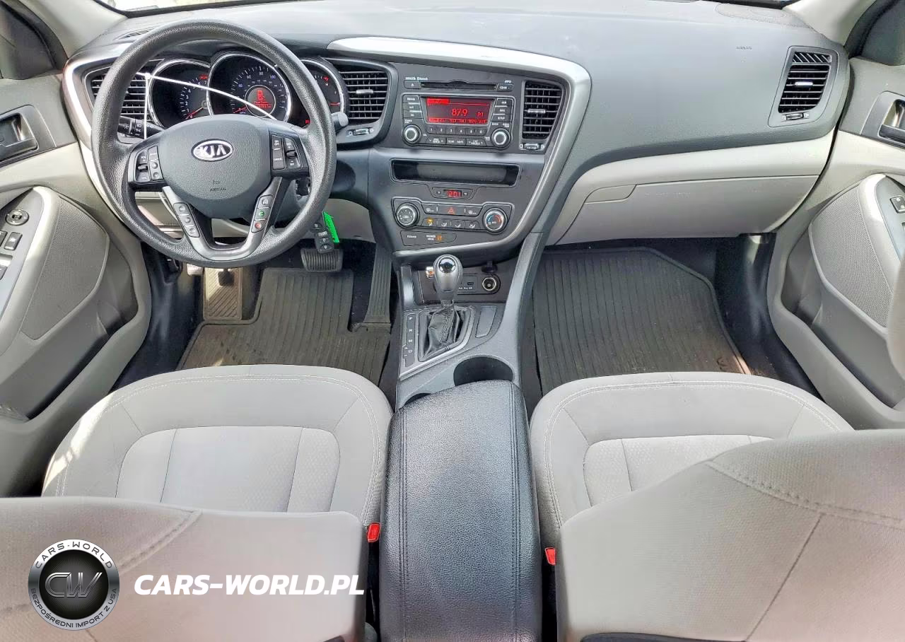 2011 Kia Optima Lx VIN:KNAGM4A77B5147571 - 8
