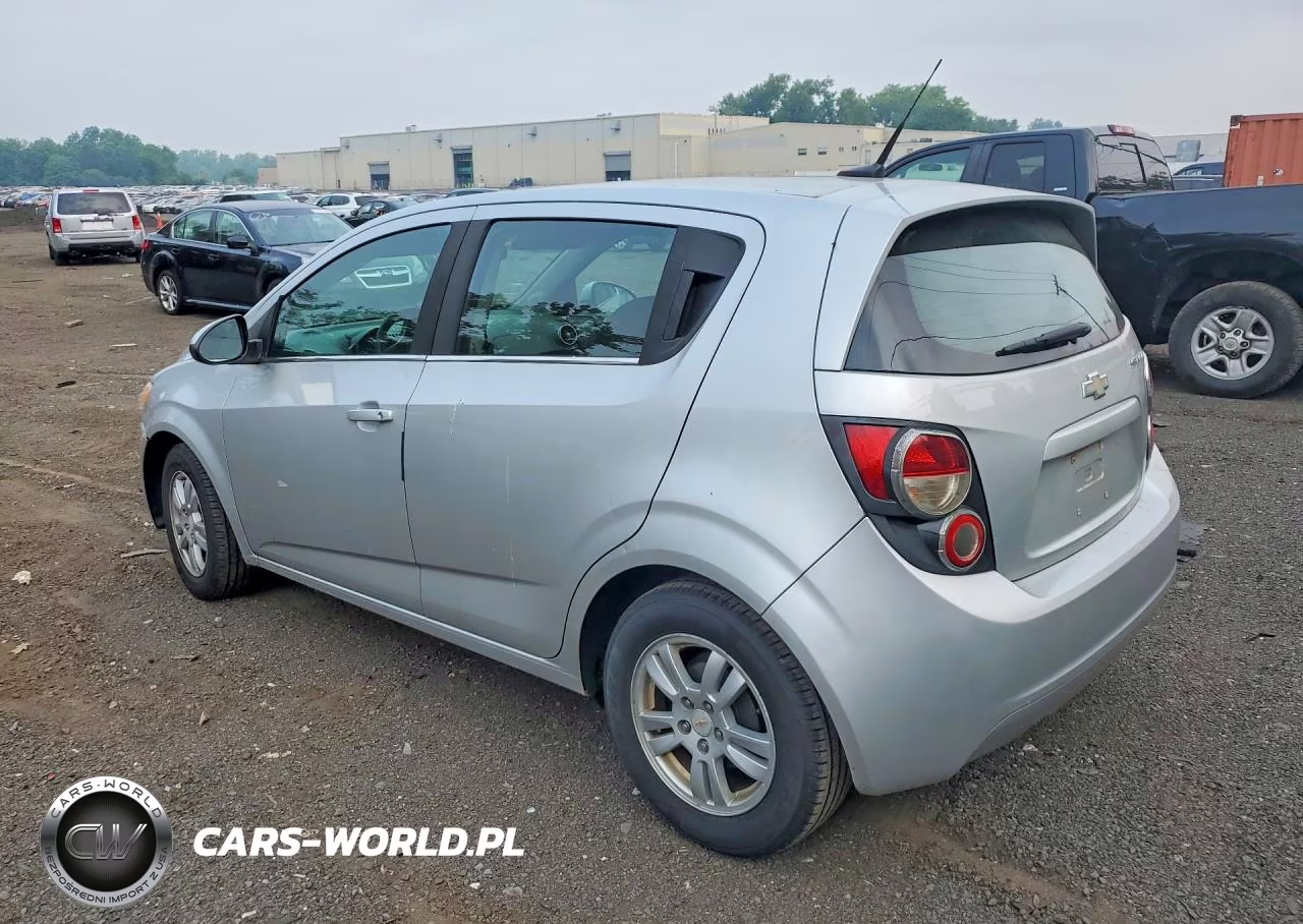 2012 Chevrolet Sonic Lt VIN:1G1JC6SH2C4167015 - 2