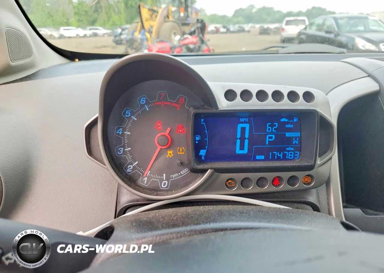 2012 Chevrolet Sonic Lt VIN:1G1JC6SH2C4167015 - 9