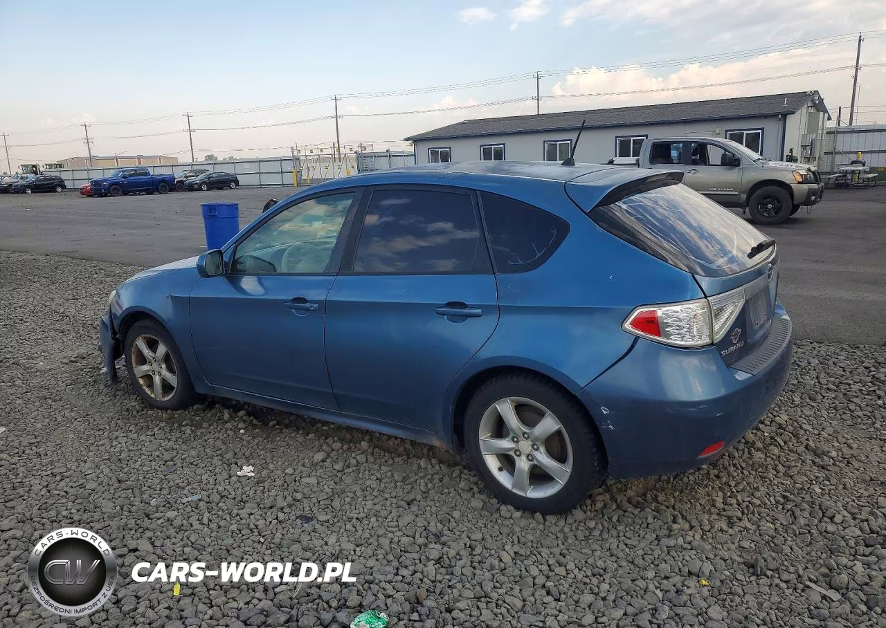2008 Subaru Impreza 2.5I VIN:JF1GH61678H814002 - 2