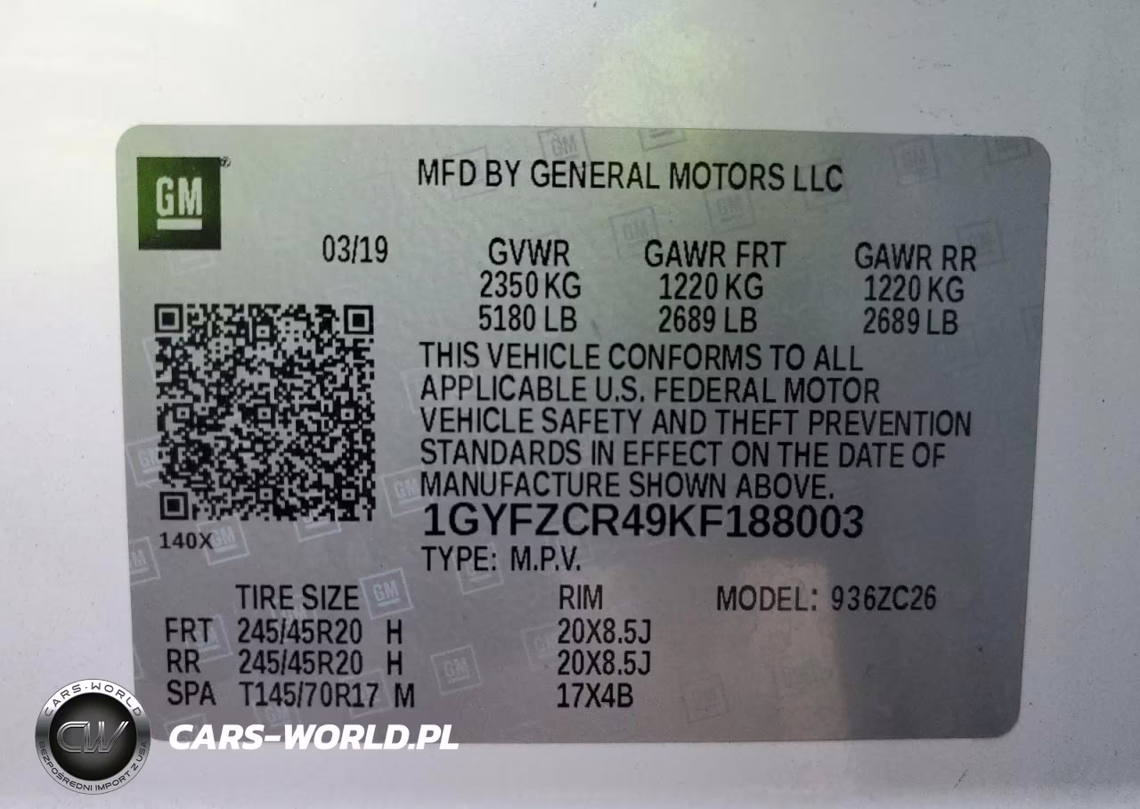 2019 Cadillac Xt4 Premium Luxury VIN:1GYFZCR49KF188003 - 13