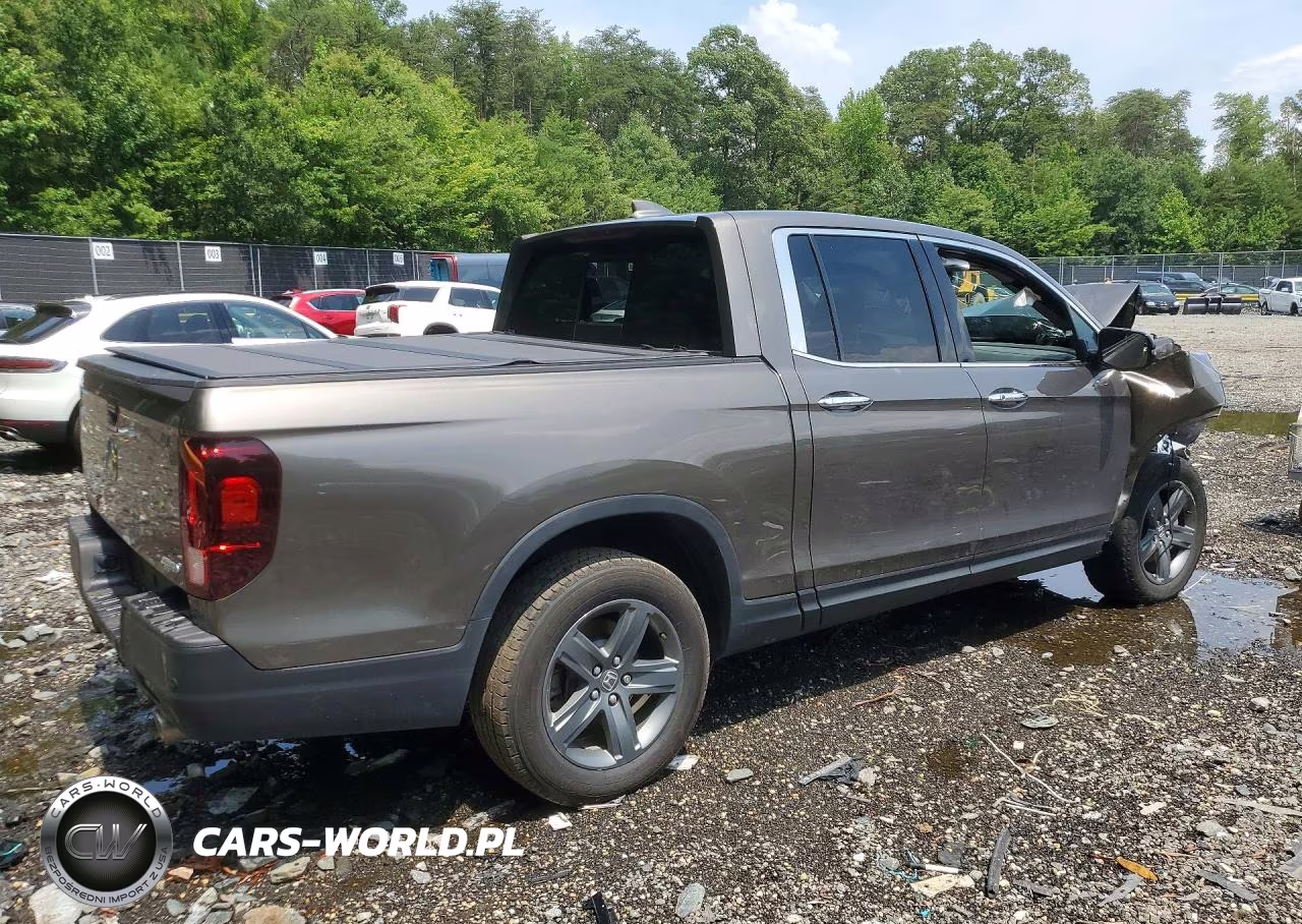 2023 Honda Ridgeline Rtl-E VIN:5FPYK3F79PB025453 - 3