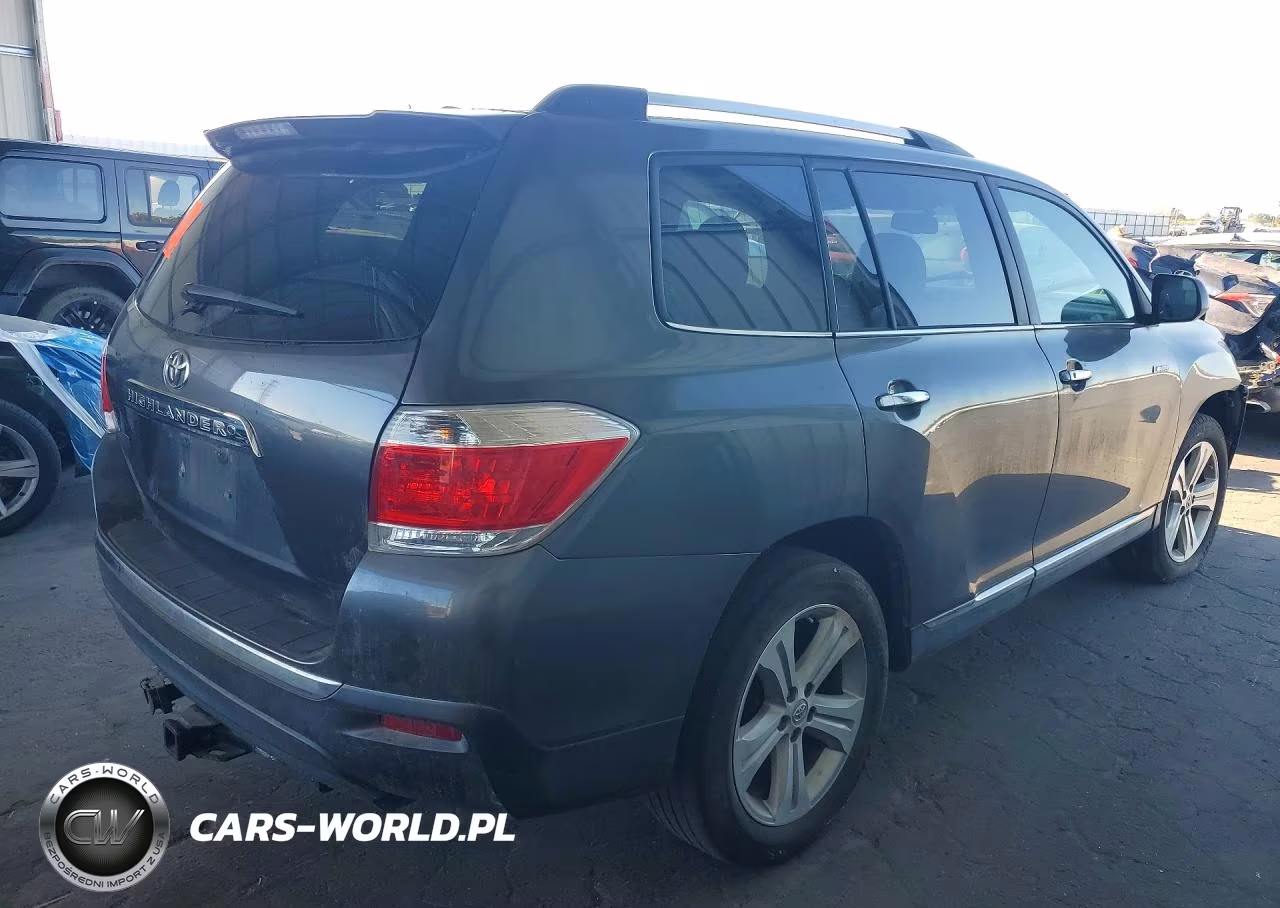 2013 Toyota Highlander Limited VIN:5TDYK3EH9DS093178 - 3